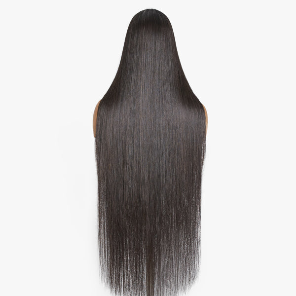 Royal Luxury Super Long Silky Straight 5x5 Closure Undetectable HD Lace Wig 100% Human Hair