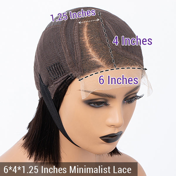 Newbie Only | Ultra Full Undetectable HD Lace C Part Bob Wig 100% Human Hair | Classic & Chic