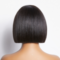 Win Back | Put On & Go Blunt Cut Straight Bob Minimalist HD Lace Glueless C Part Wig