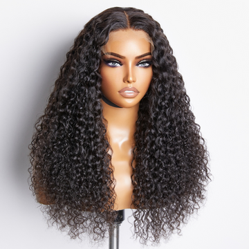 Beginner Friendly Deep Wave Glueless Minimalist HD Lace Wig Ready to Go