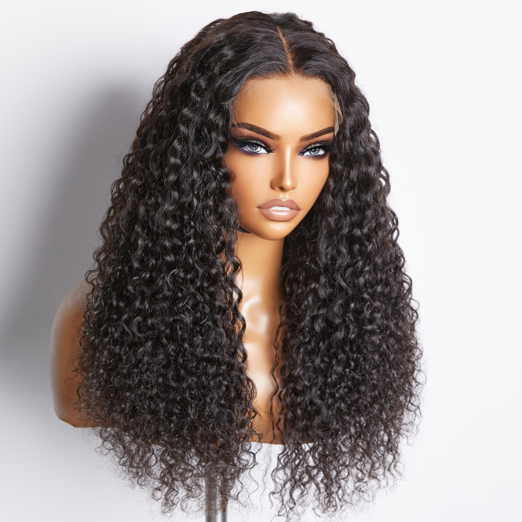 Beginner Friendly Deep Wave Glueless Minimalist HD Lace Wig Ready to Go