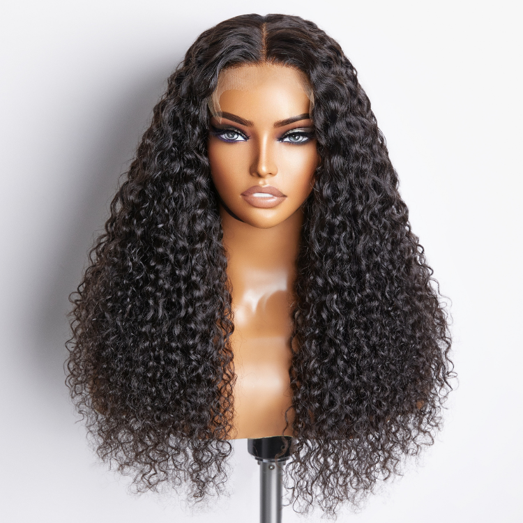 Beginner Friendly Deep Wave Glueless Minimalist HD Lace Wig Ready to Go