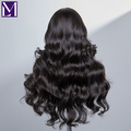 200% Mega Density | Natural Black Body Wave 5x5 Closure Lace Glueless Long Wig 100% Human Hair