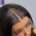 200% Mega Density | Natural Black Body Wave 5x5 Closure Lace Glueless Long Wig 100% Human Hair