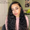 Water Wave 13x4 Lace Frontal with 3 Bundles 100% Human Hair