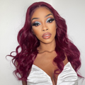 Classic Sugar Plum Body Wave Glueless 13x4 Lace Front Wig Limited Sale