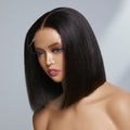 Points Rewards | Ion Perm Ultra Straight Glueless Minimalist HD Lace Bob Wig Ready To Go