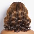 Points Rewards | Elegant Peekaboo Ombre Blonde Loose Wave Glueless 5x5 Closure Lace Wig