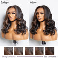 Special Deal | Classic and Chic Brown Highlights Loose Body Wave Glueless 5x5 Closure Lace Wig