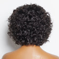 Beginner Friendly Trendy Water Wave Light Weight Glueless Short Cut Wig with Bangs | Not Sold Separately