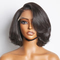 VIP Price | Limited Design | Toffee Brown Mix Blonde / Natural Black Layered Cut Glueless 5x5 Closure Lace Bob Wig