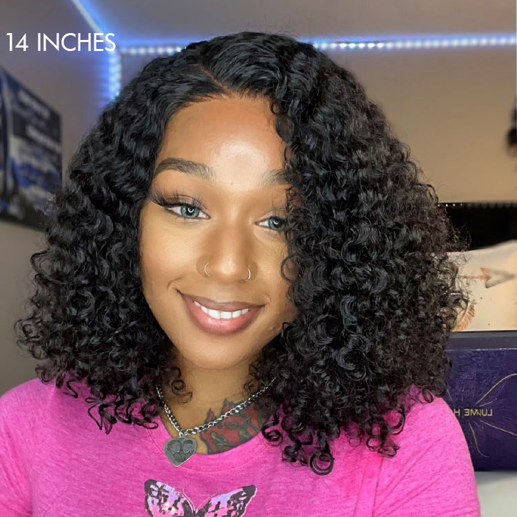 Sassy Kinky Curls 5x5 Closure HD Lace Wig Breathable Cap