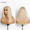 Limited Design | Blonde 613 Layered Cut Glueless 5x5 Closure Undetectable HD Lace Wig 100% Virgin Human Hair