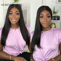 Silky Straight 360 Lace Long Wig 100% Human Hair Pre-bleached & Pre-plucked