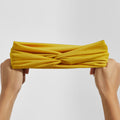 1 Pc Cotton Stretchy Twisted Knotted Headband for Daily Life Yoga