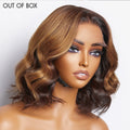 Points Rewards | Elegant Peekaboo Ombre Blonde Loose Wave Glueless 5x5 Closure Lace Wig