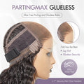 PartingMax Glueless Wig Water Wave 7x6 Closure HD Lace 100% Human Hair Wig Ready to Go