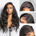 Parting Max Glueless Wig Loose Body Wave 7x6 Closure HD Lace Pre Plucked & Bleached Ready to Go