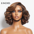 1 SEC INSTALL WIG | Mature Boss Brown Ombre Highlight / Natural Black Loose Wave Glueless Minimalist HD Lace Wig Ready to Go