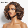 VIP Price | Mature Boss Brown Ombre Highlight / Natural Black Loose Wave Glueless Minimalist HD Lace Wig Ready To Go