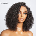 Special Deal | Breathable Cap Afro Curly Left C Part Glueless 5x5 Closure Lace Wig Beginner Friendly