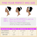 Natural Black Body Wave 13x4 Frontal HD Lace Glueless Side Part Long Wig 100% Human Hair | Large & Small Cap Size