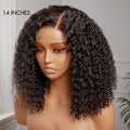 Special Deal | Full Kinky Curly 5x5 Closure HD Lace Glueless Side Part Neck Length Wig 100% Human Hair