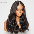 Beginner Friendly Glueless Loose Body Wave V Part Wig 100% Human Hair