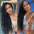 TWIST | Dreadlock Style 5x5 Closure Lace Glueless Wig Mid Part Long Wig 100% Human Hair