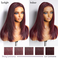 VIP Price | Trendy Layered Cut Pre-plucked Glueless 5x5 Closure Lace Wig 100% Human Hair