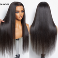 PreMax Wigs | HD Lace Super Natural Hairline Silky Straight Glueless 13x4 Frontal Lace Wig Human Hair