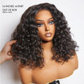 Limited Sale | PartingMax Glueless Wig Water Wave Versatile 7x6 Closure HD Lace Short Wig Ready to Go