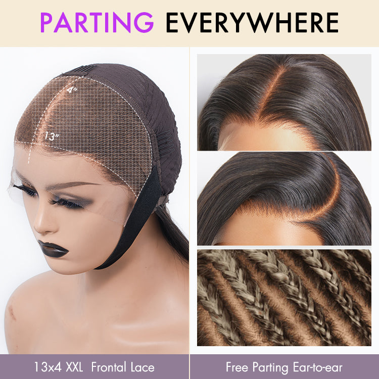 VIP Price | PreMax Wigs | Super Natural Hairline Silky Blunt Cut Glueless 13x4 Frontal Lace Human Hair Short Bob Wig