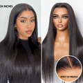 Win Back | PreMax Wigs | Super Natural Hairline Silky Straight Glueless 13x4 Frontal Lace Wig Human Hair Pre-plucked