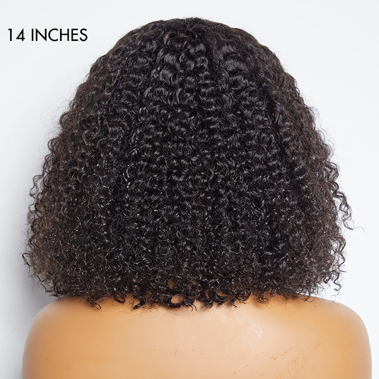 Special Deal | 4C Edges | Kinky Curly Glueless 5x5 Closure HD Lace Wig Ready to Go 100% Human Hair