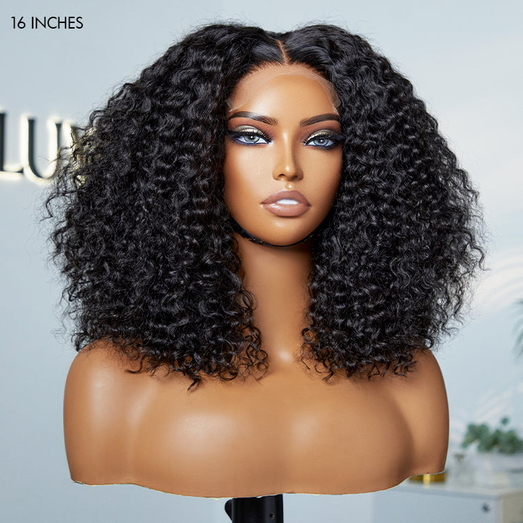 Exclusive Discount | Go Natural Ease | Soft Kinky Curly Glueless 5x5 Closure HD Lace Wig Ready To Go