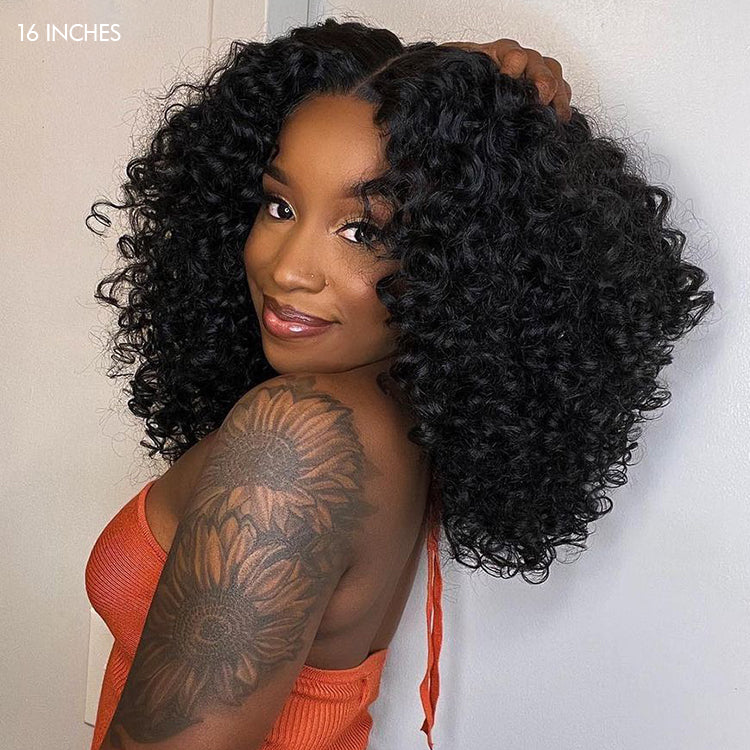 Crazy Wednesday | Go Natural Ease | Soft Kinky Curly Glueless 5x5 Closure HD Lace Wig Ready to Go