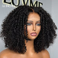 VIP Price | Gorgeous Natural Coily Curl Glueless 5x5 Closure HD Transparent Lace Wig Breathable Cap