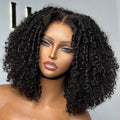 VIP Price | Gorgeous Natural Coily Curl Glueless 5x5 Closure HD Transparent Lace Wig Breathable Cap