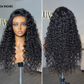 VIP Price | PreMax Wigs | 360 Lace Super Natural Hairline Water Wave Free Part Human Hair Wig