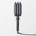 Beginner Friendly 3 Barrel Curling Iron, 60s Fast Heating Temperature Adjustable Ceramic Wavy Hair Crimper