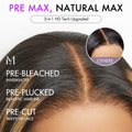 Pre Max Wigs | Super Natural Hairline Blonde Mix Black Loose Wave Glueless 5x5 Closure HD Lace Wig