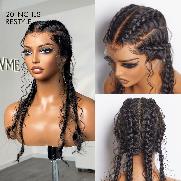 VIP Price | Full Lace Part Anywhere Water Wave Invisible HD Lace Wig 100% Human Hair