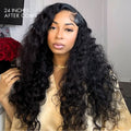 VIP Price | Full Lace Part Anywhere Water Wave Invisible HD Lace Wig 100% Human Hair