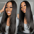 VIP Price | Trendy Layered Cut Pre-plucked Glueless 5x5 Closure Lace Wig 100% Human Hair