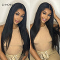 180% Density | Silky Straight Glueless 5x5 Closure Undetectable HD Lace Long Wig | Large & Small Cap Size