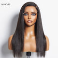 Parting Max Glueless Wig Ready to Go Silky Straight 7x6 Closure HD Lace Pre Plucked & Bleached Breathable Cap