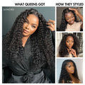 Pre Max Wigs | Ear to Ear Super Natural Hairline Deep Wave Glueless 5x5 Upgraded Lace Front Wig Pre-plucked