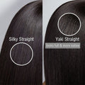 Beginner Friendly Yaki Straight Blunt Cut Bob with Bangs Glueless Minimalist Lace Wig