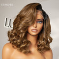 Bouncy Blonde Light Weight Left C Part Loose Wave Glueless 5x5 Closure Lace Wig